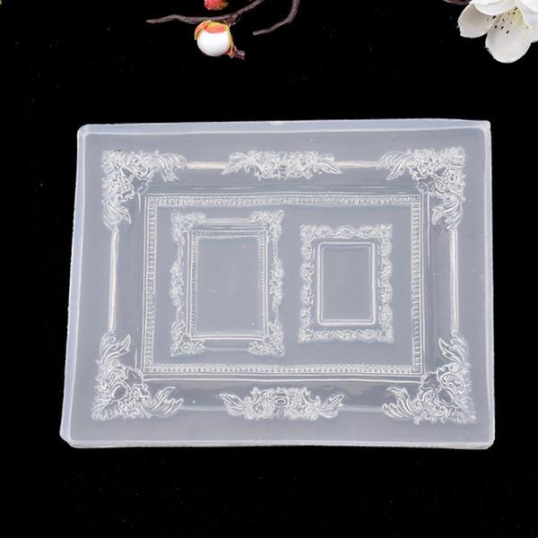 Epoksi Silikon Kalıp Fotoğraf Çerçevesi Üçlü 10X13 CM - Image 1
