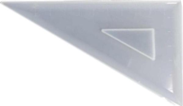 Epoksi Silikon Kalıp Gönye Cetvel Kalıbı 13 CM - Image 1