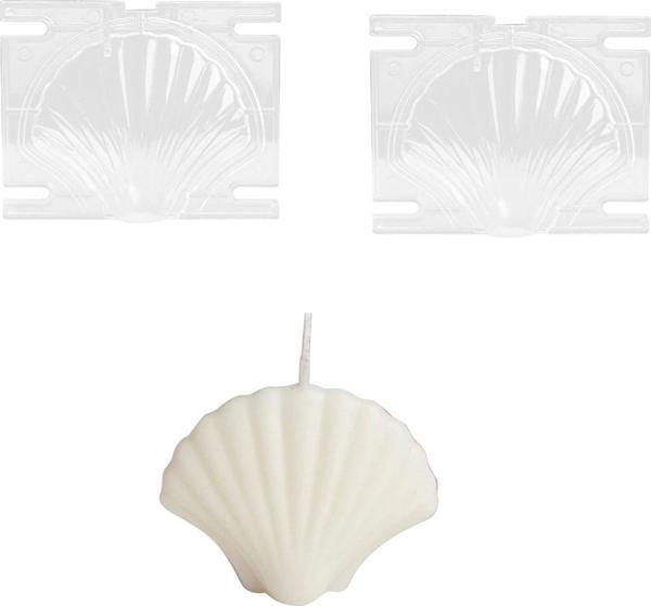 Poli Karbon Sert Plastik Shell Mum Kalıbı Küçük Boy 9,3X7,1 CM - Image 1