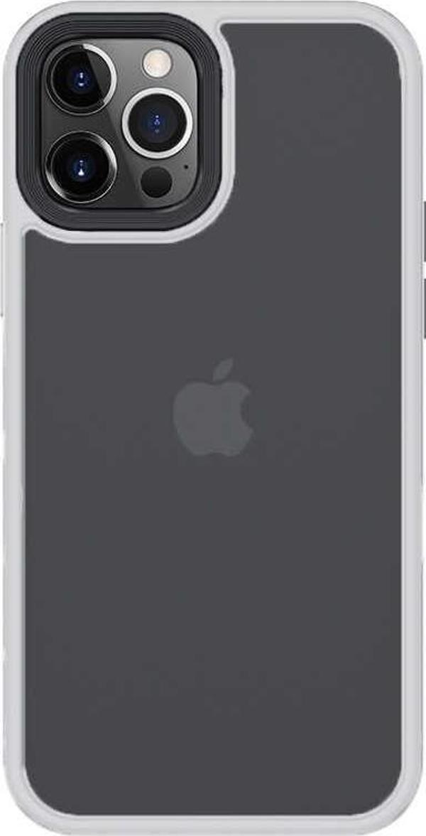 Benks Apple iPhone 12 Kılıf Arkası Mat Buzlu Hybrid Kapak - Image 1