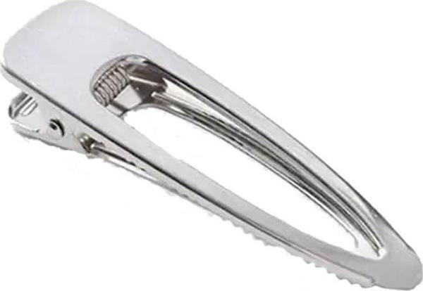 Metal Toka Epoksi Tokası  (4 Adet)   Gümüş - Image 1