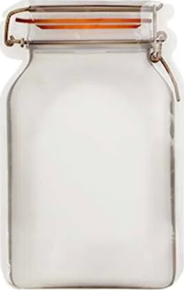 Kavanoz Kesim Kilitli Doypack 11x18,5 cm - 50 Adet - Image 1