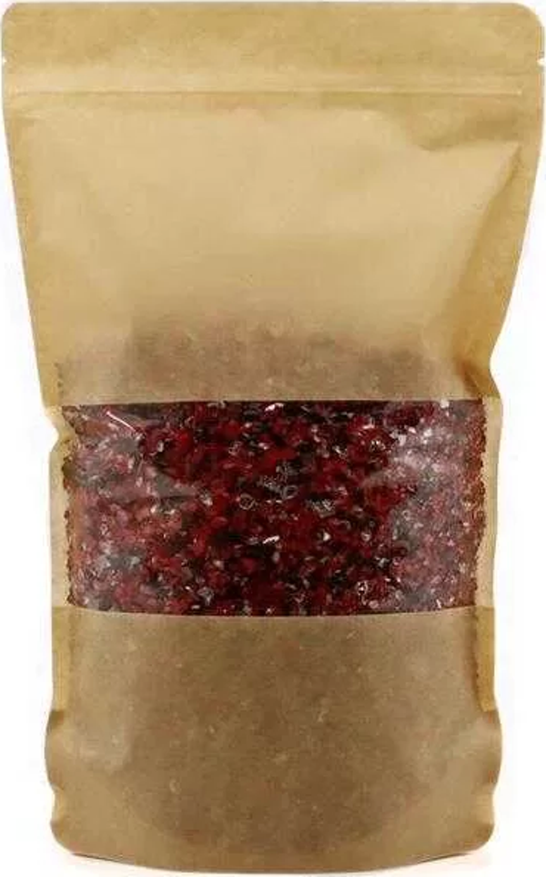 Pencereli Koyu Kraft Doypack 18x29 cm - 1000 Adet - Image 1