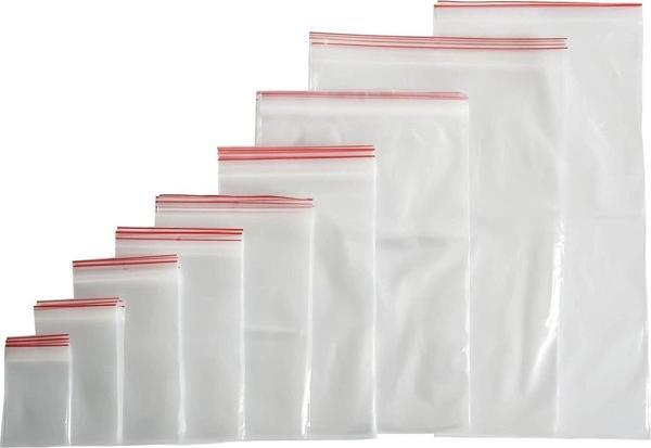 8x10cm Kilitli Naylon Torba 1000 li Kutu - Image 1