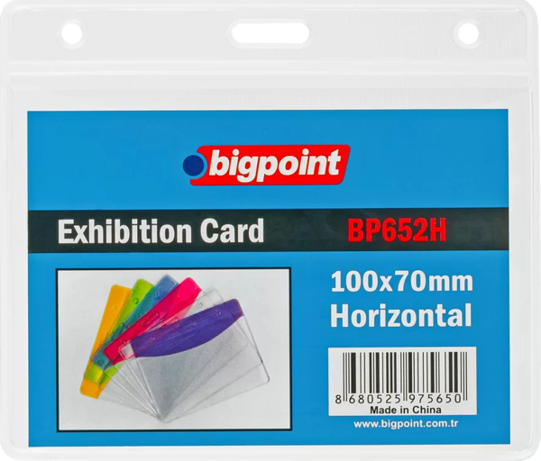 Bigpoint Korumalı Kart Poşeti Yatay 105x74mm - Image 1