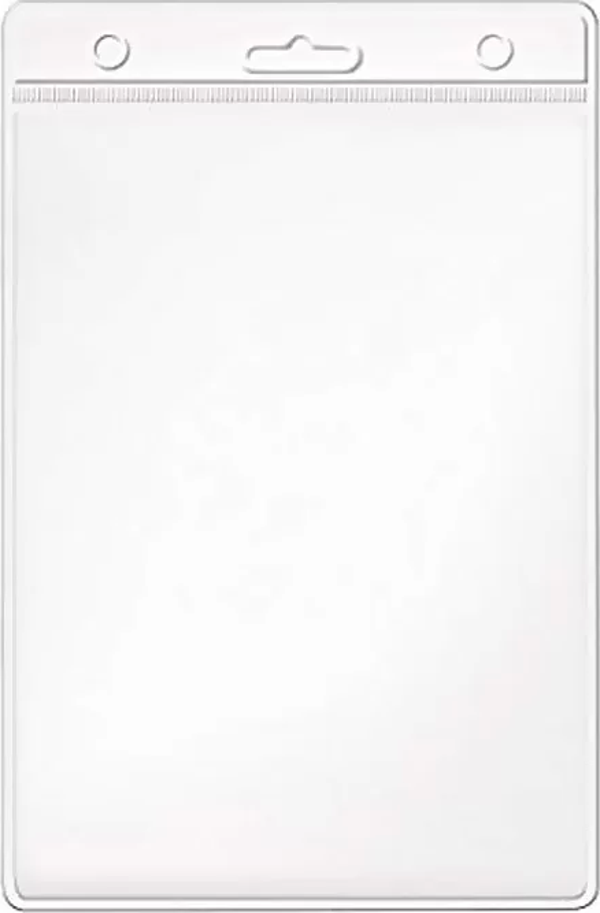 SARFF DİKEY KART POŞETİ BEYAZ 100LÜ (15207010) - Image 1