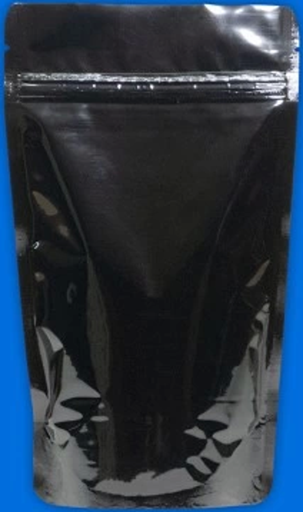 PARLAK SİYAH ALÜMİNYUM DOYPACK (20X30) 50 adet - Image 1