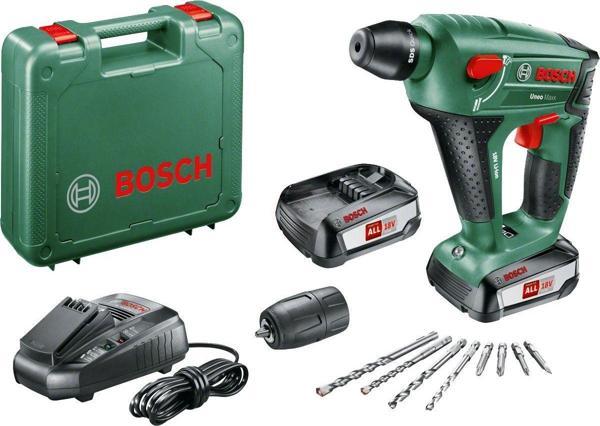 Bosch Akülü Darbeli Vidalama Matkabı Uneo 12 Lı (2 X 2,5 Ah Akü) - 060398400E - Image 1