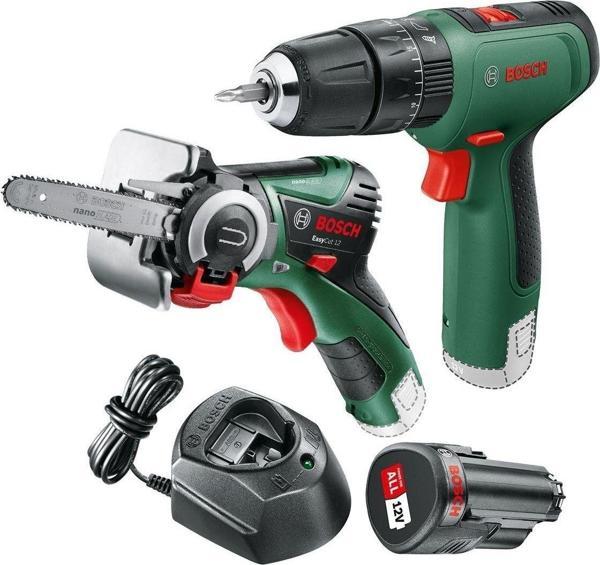 Bosch 1200Easyımpact Darbeli Matkap + Easycut12 Solo + Akü Ve Sarj Aleti - Image 1