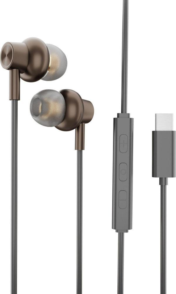 Aggıy Type-C Mikrofonlu Stereo Kablolu Kulaklık - Image 1