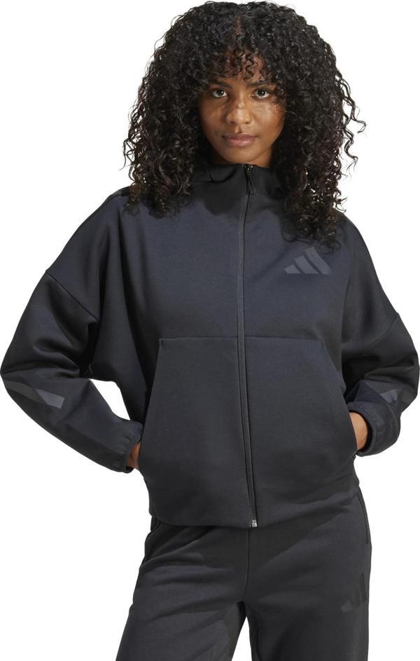 JE7848-K adidas W Z.n.e. Fz Kadın Ceket Siyah - Image 1