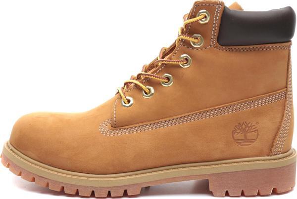 B0129097131-R Timberland 6 In Premium Wp &amp;Ccedil;ocuk Bot Ve &amp;Ccedil;izme Turuncu - Image 1