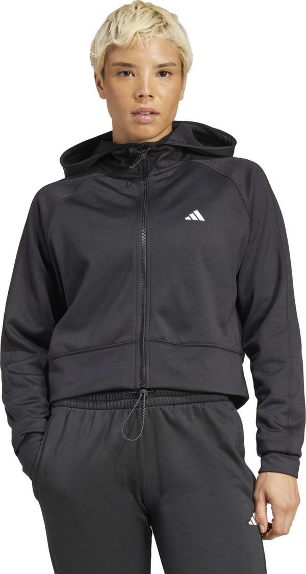 IX5065-K adidas W Gg Fz Hd Kadın Ceket Siyah - Image 1