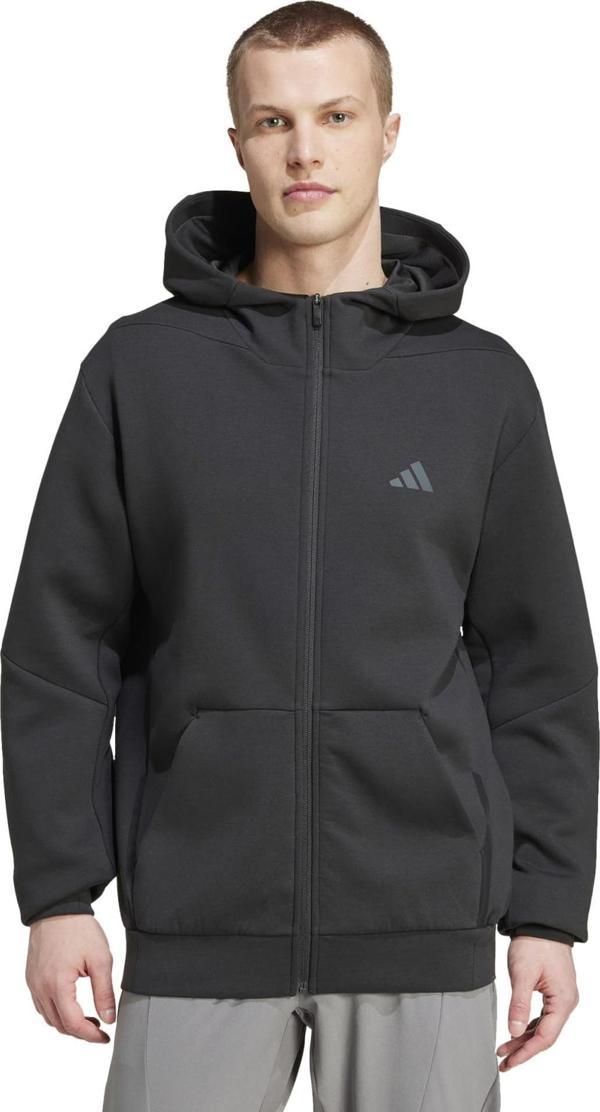 IY1131-E adidas D4T Full-Zıp Ho Erkek Ceket Siyah - Image 1