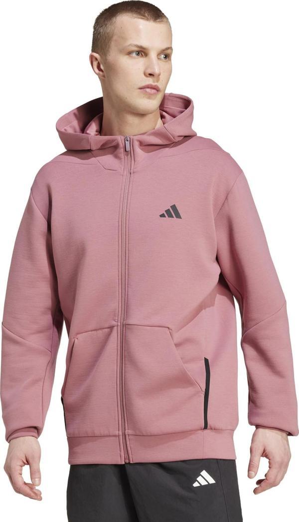 IY1132-E adidas D4T Full-Zıp Ho Erkek Ceket Pembe - Image 1