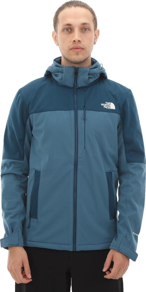 F0A7ZFS7BI1-R The North Face M Dıablo Softshell Detachable Hood Erkek Ceket Mavi - Image 1