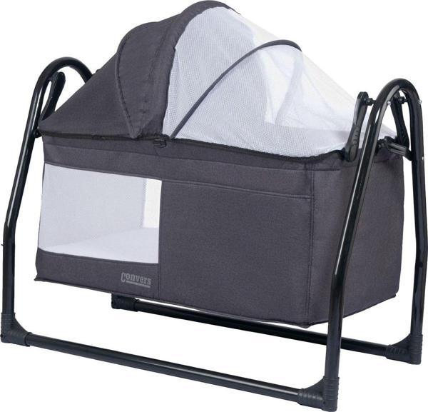 Convers Baby Sleepy Sallanır Beşik Füme - Image 1