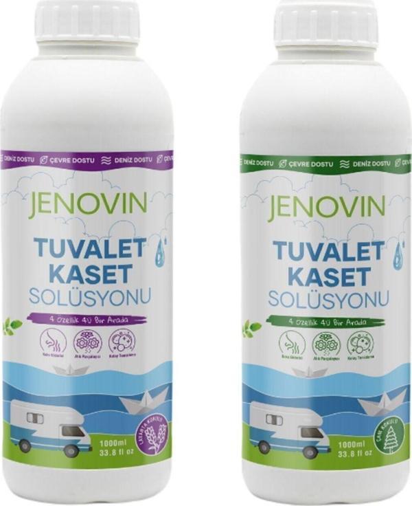 Jenovin Karavan Yat Tekne Tuvalet Wc Kaset Atık Kimyasalı Lavanta - Çam Kokulu 1L - Image 1