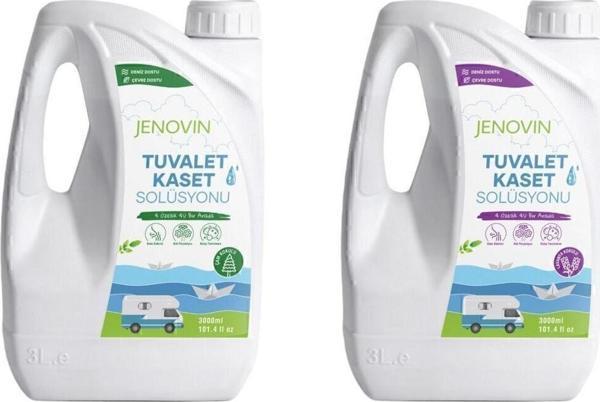 Jenovin Karavan Yat Tekne Tuvalet Wc Kaset Atık Kimyasalı Lavanta - Çam Kokulu 3L - Image 1