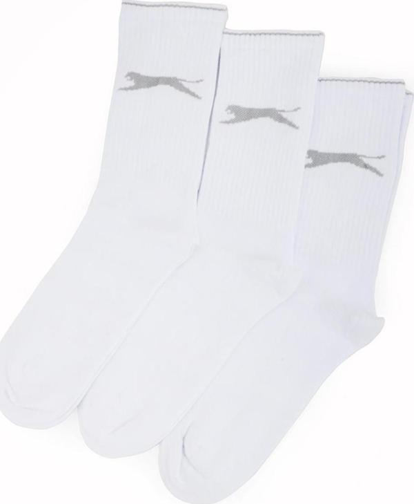 Slazenger JAGO 3 lü Erkek Çorap Beyaz - Image 1