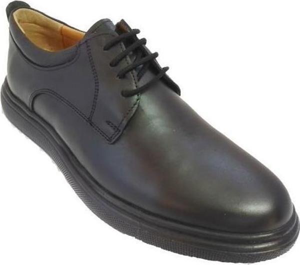 Mr Renzo 4884-24 Hakiki Deri Jel Topuk Anatomik Erkek Ayakkabı - Image 1