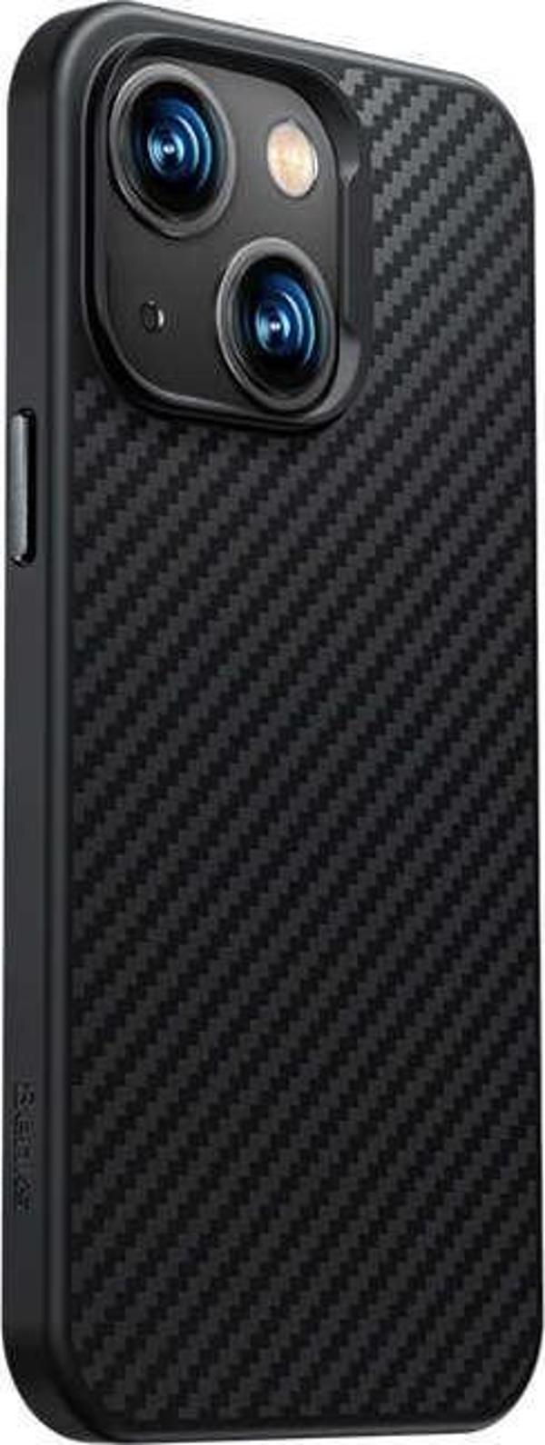 Benks Apple iPhone 14 Kılıf Karbon Fiber Civilian Aramid Protective Kapak - Image 1