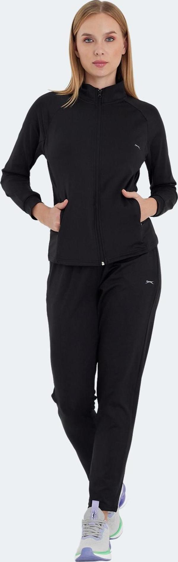 Slazenger RAQUEL Kadın Eşofman Takımı Siyah - Image 1