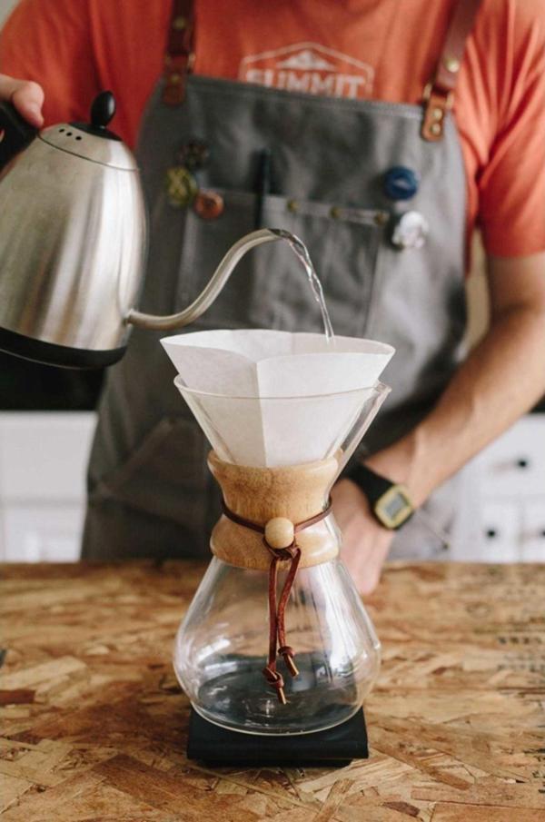 Çavdar Group Chemex Cam Kahve Demleme Karafı 400 Ml Süzgeçli Karaf Sürahi Filtre Kahve Süzgeci - Image 1