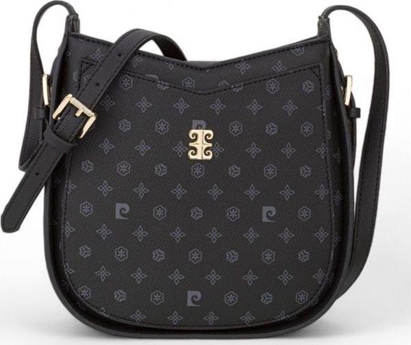 Pierre Cardin Monogram Siyah Kadın Çapraz Askılı Çanta 05Pc24Y535-Mn - Image 1