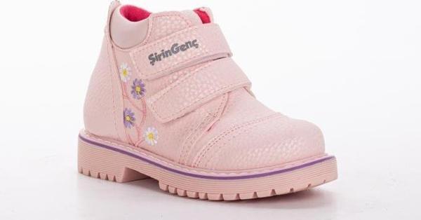 Şirinbebe 6777 Deri Cırtlı Anatomik Kız Bebe Bot - Image 1