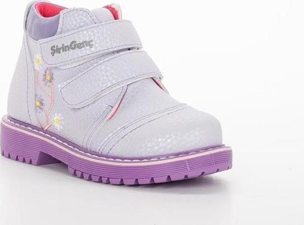 Şirinbebe 6777 Deri Cırtlı Anatomik Kız Bebe Bot - Image 1