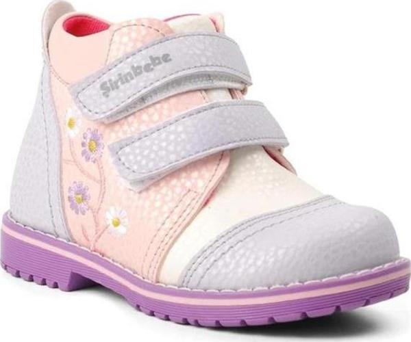 Şirinbebe 6778 Deri Cırtlı Anatomik Kız Bebe Bot - Image 1