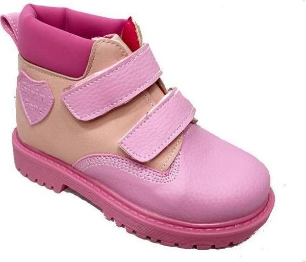 Şirinbebe 9904B Deri Anatomik Bebe Kız Çocuk Bot 22-25 - Image 1