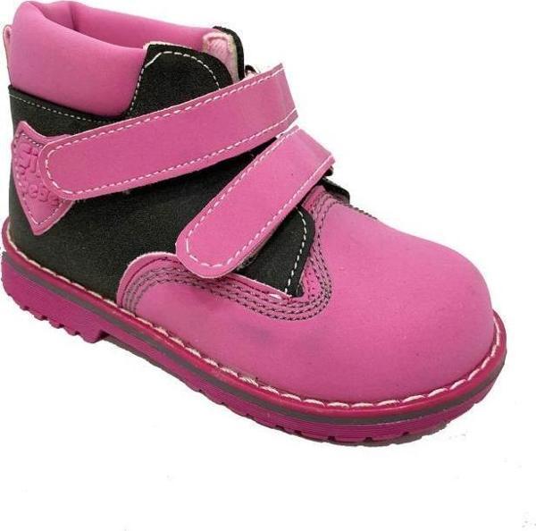 Şirinbebe 9904B Deri Anatomik Bebe Kız Çocuk Bot 22-25 - Image 1