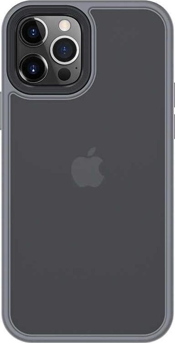 Benks Apple iPhone 12 Pro Kılıf Arkası Mat Buzlu Hybrid Kapak - Image 1