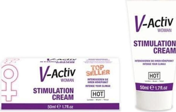 AteşTech Bayanlara Özel V-Active Stimulation Cream - Image 1