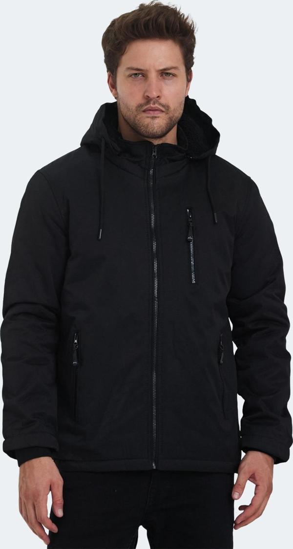 Slazenger HALDOR Erkek Mont &amp; Kaban Siyah - Image 1