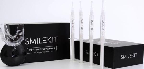Valkyrie Smilekit 4 Jel Profesyonel Diş Parlatma Beyazlatma Seti LED UV Işık - Image 1