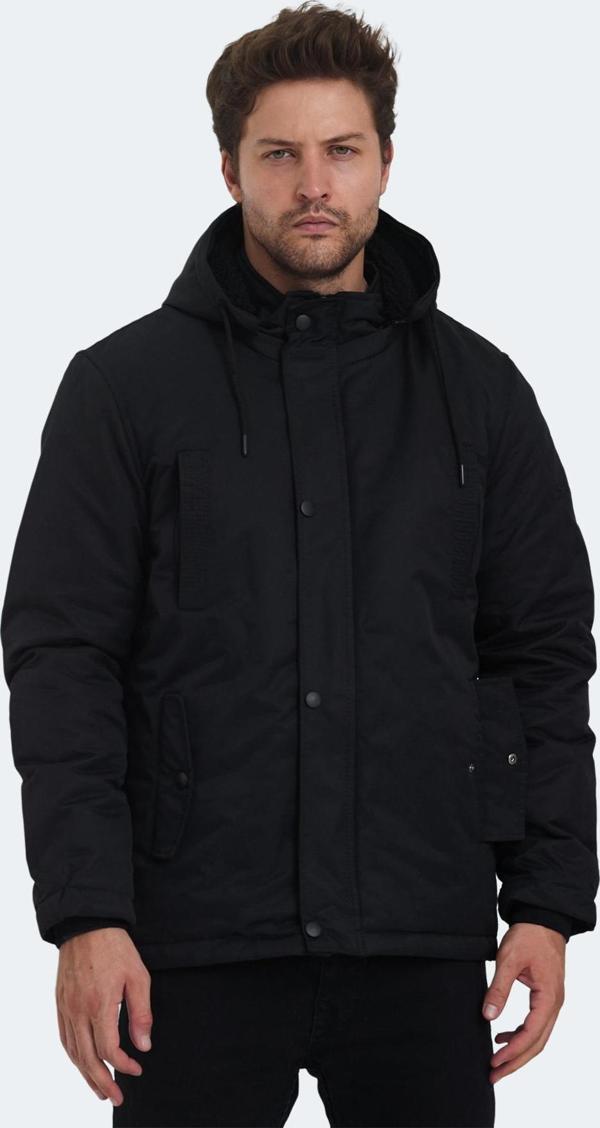 Slazenger HALLE Erkek Mont &amp; Kaban Siyah - Image 1