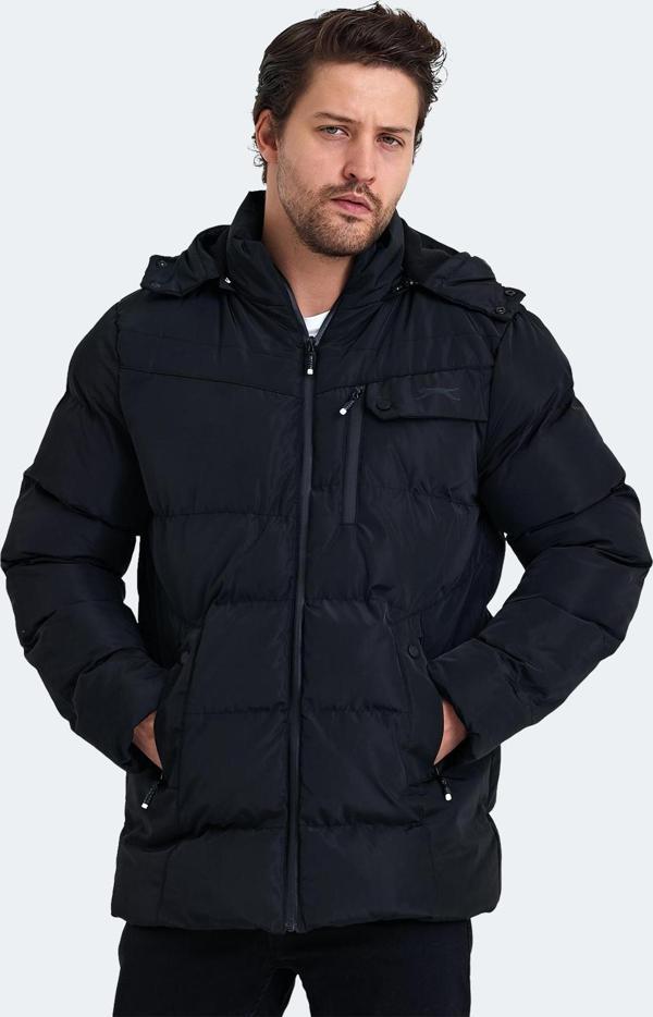 Slazenger GAJA Erkek Mont &amp; Kaban Siyah - Image 1