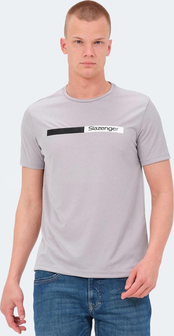 Slazenger NELS IN Erkek Tişört Gri - Image 1