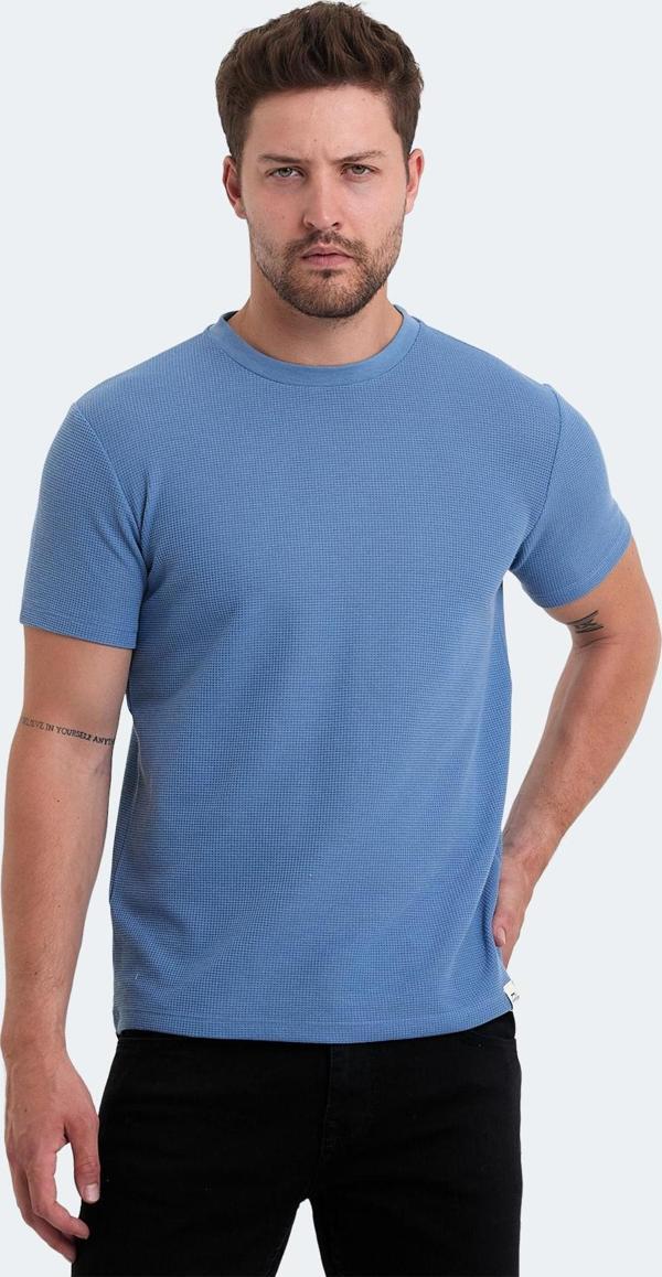 Slazenger VELVEL Erkek Tişört Mavi - Image 1