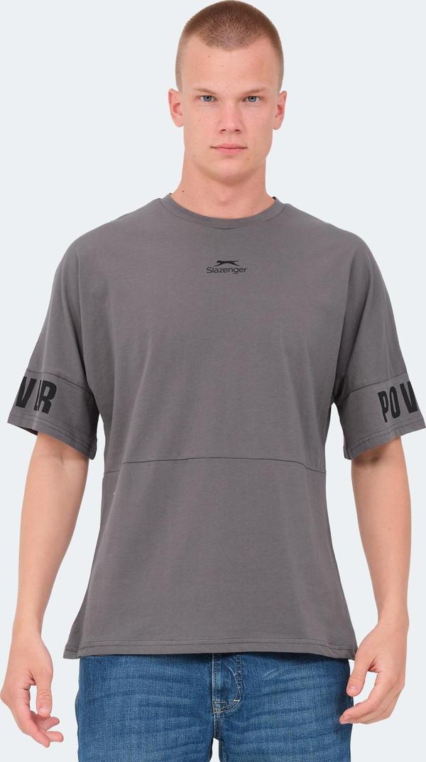 Slazenger VISION Erkek Tişört Koyu Gri - Image 1