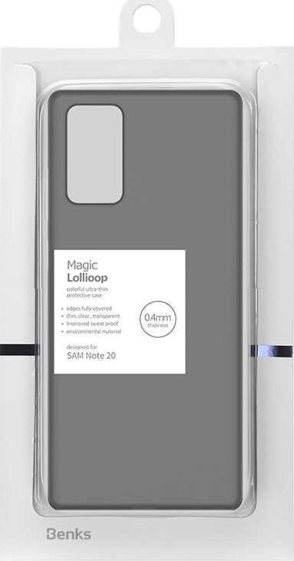 Benks Galaxy Note 20 Kılıf Slim Fit Mat PP Lollipop Protective Kapak - Image 1