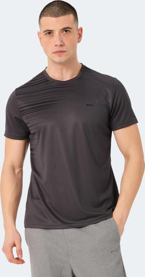 Slazenger RAVEN Erkek Tişört Koyu Gri - Image 1