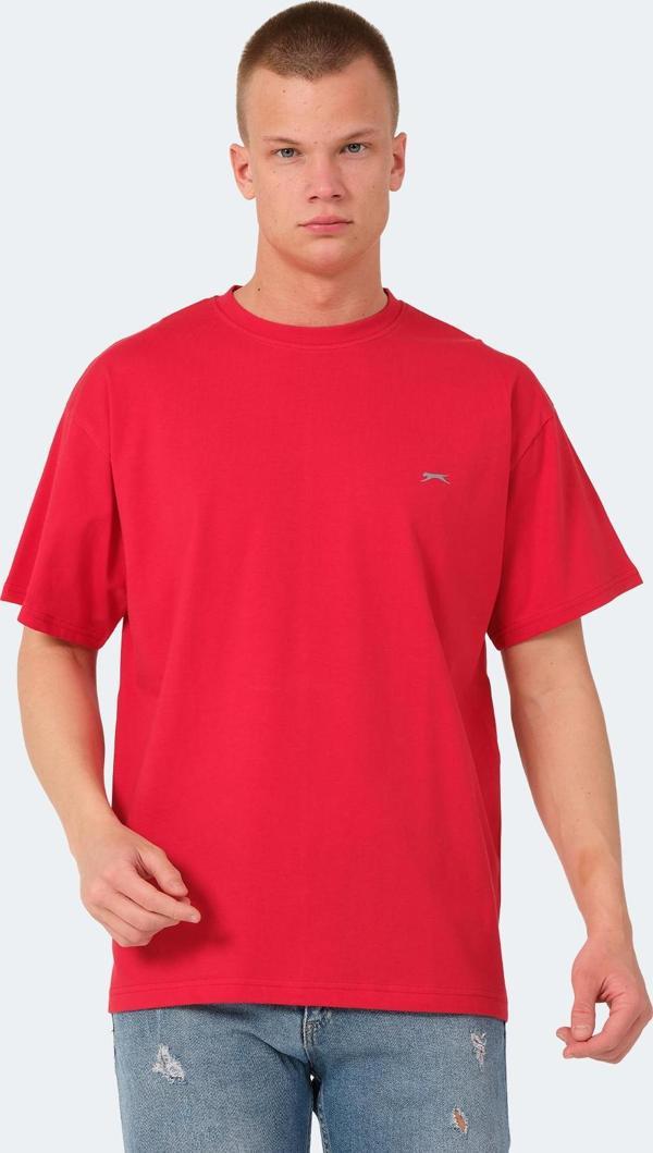 Slazenger KULANA OVER Erkek Tişört Kırmızı - Image 1