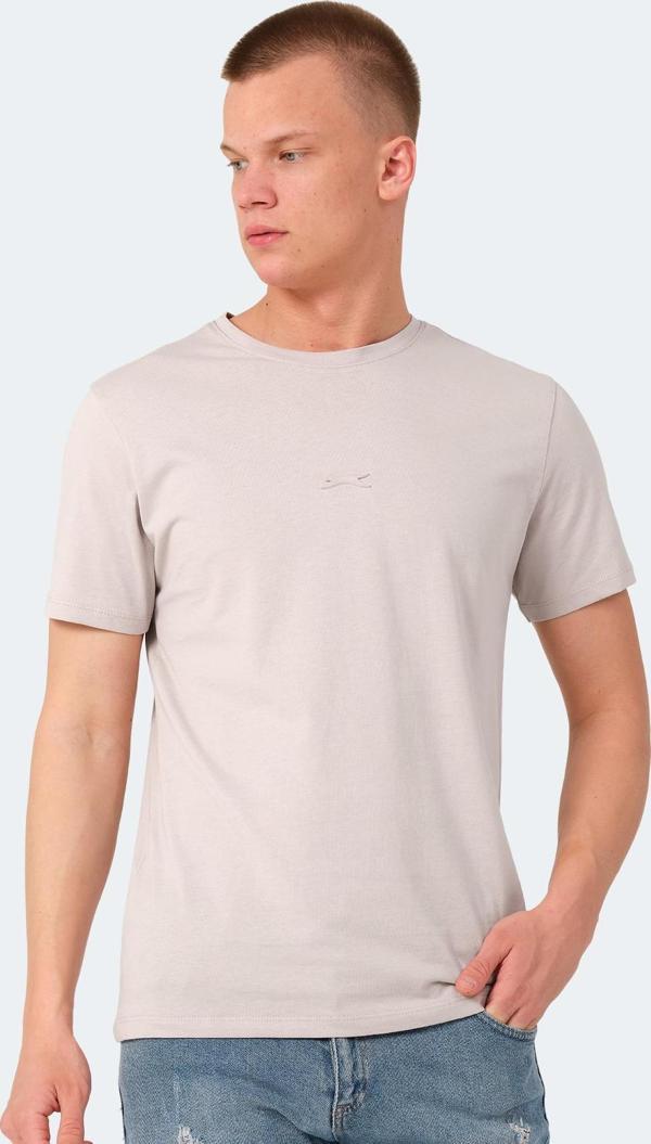 Slazenger VANN IN Erkek Tişört Taş Gri - Image 1