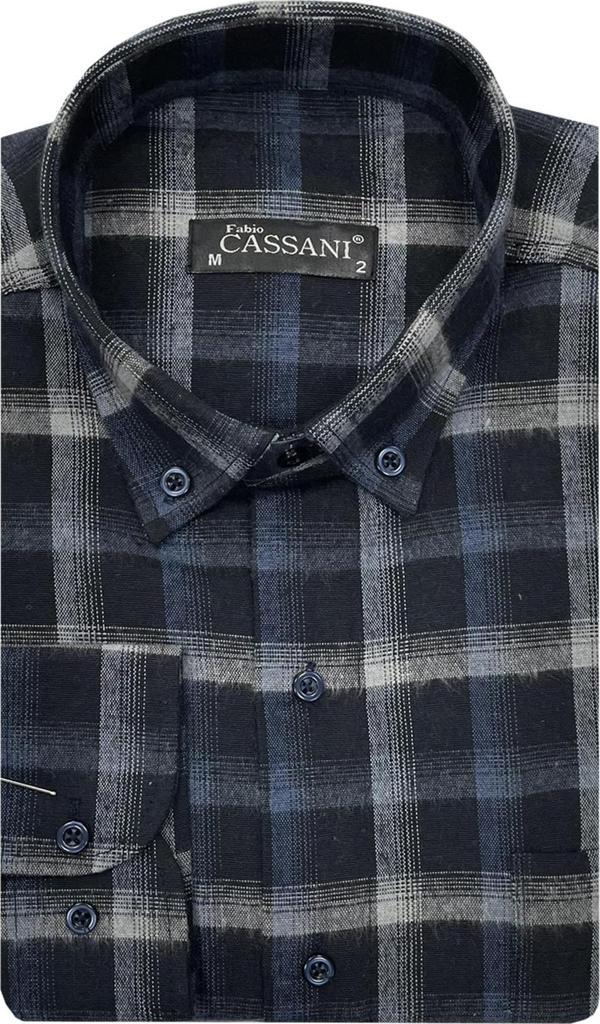 Fabio Cassani Kışlık Kaşmir Erkek Gömlek-6930 - Image 1