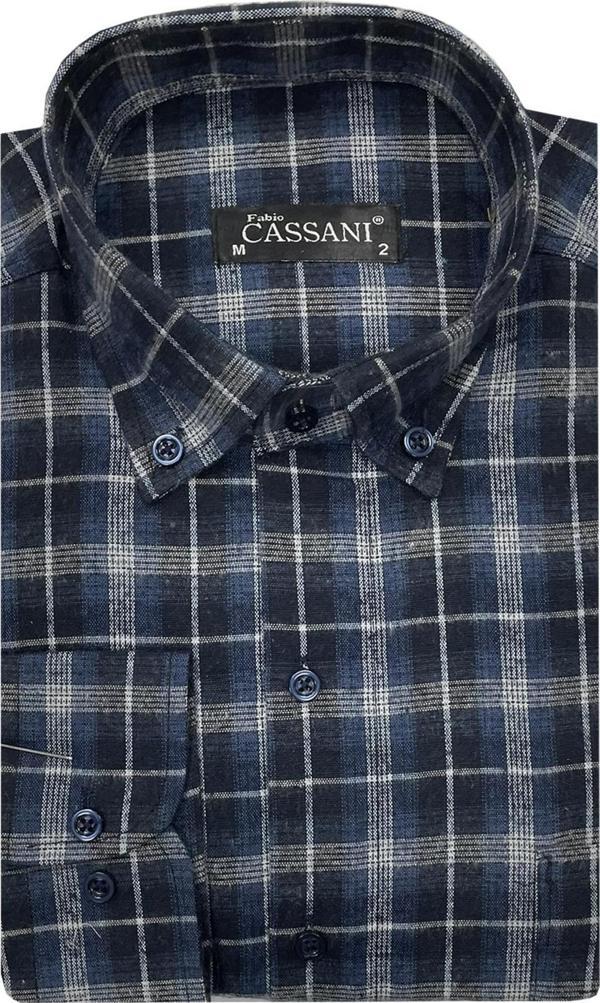 Fabio Cassani Kışlık Kaşmir Erkek Gömlek-6941 - Image 1