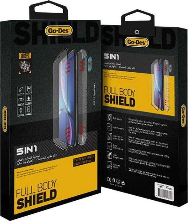 Go-Des Galaxy S8 Ön Arka Koruma Go Des 5 in 1 Full Body Shield - Image 1